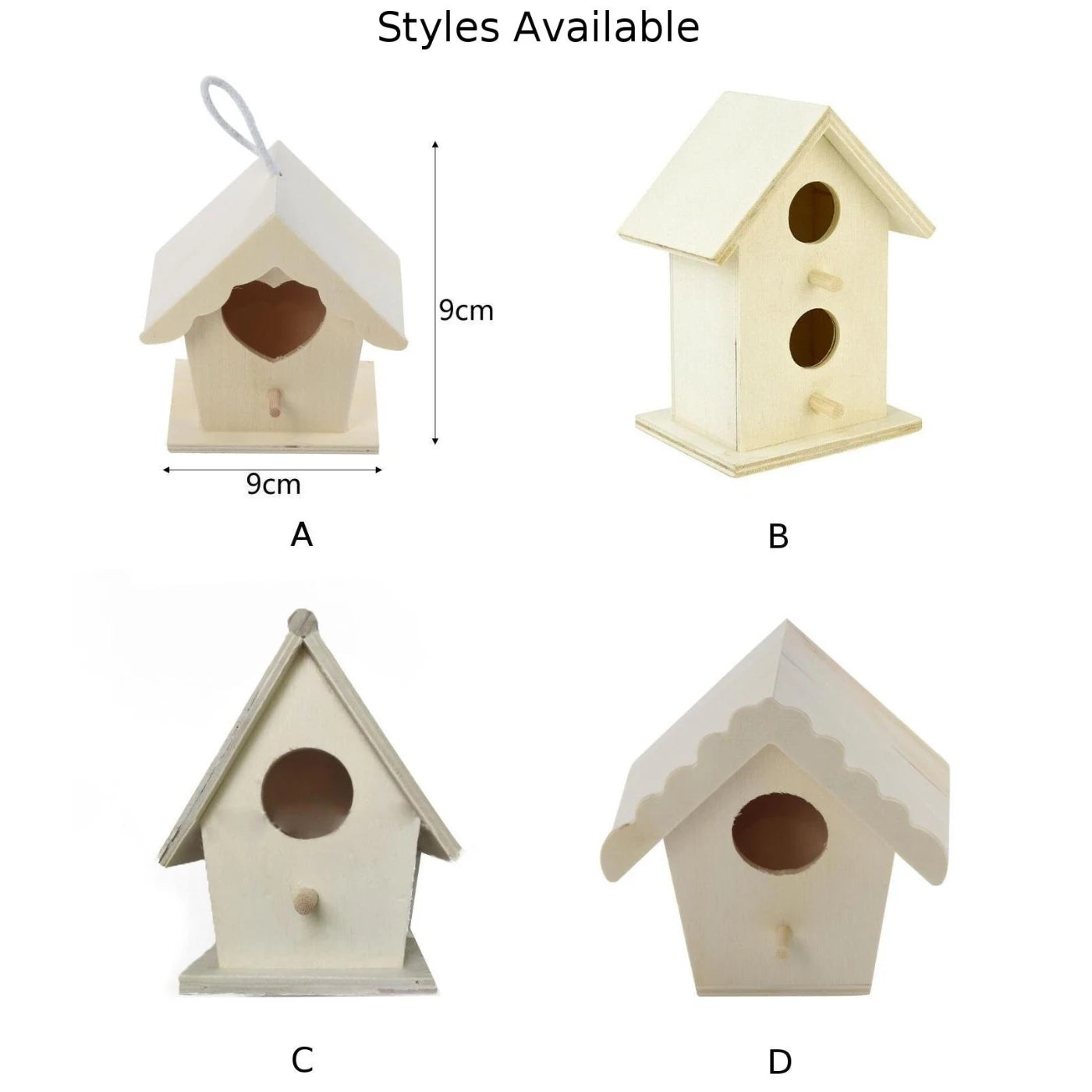 Drewniany ptak house gniazdo ptaków pudełko ptaków wesoły dom do ogrodowego siedliska ptaków idealne miejsce gniazdowania do ochrony ptaków