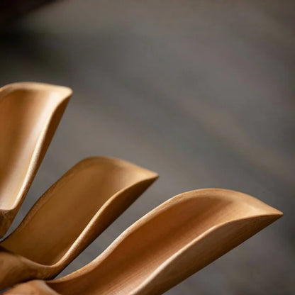 Handmade Bamboo Tea Scoop Traditional Zen Kung Fu Teaware Accessories Kitchen Seasoning Dispenser Tool Coffee Bean Spoon Shovel