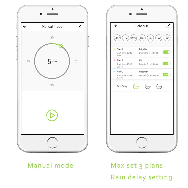 Wifi Tuya Smart Home Garden Automatski pametni vrtni crijev za slavinu WiFi Lawn Sprinklera kontroler Sustav navodnjavanja