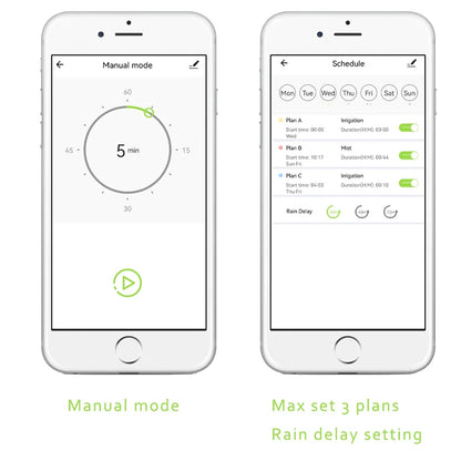 Wifi Tuya Smart Home Garden Automatski pametni vrtni crijev za slavinu WiFi Lawn Sprinklera kontroler Sustav navodnjavanja