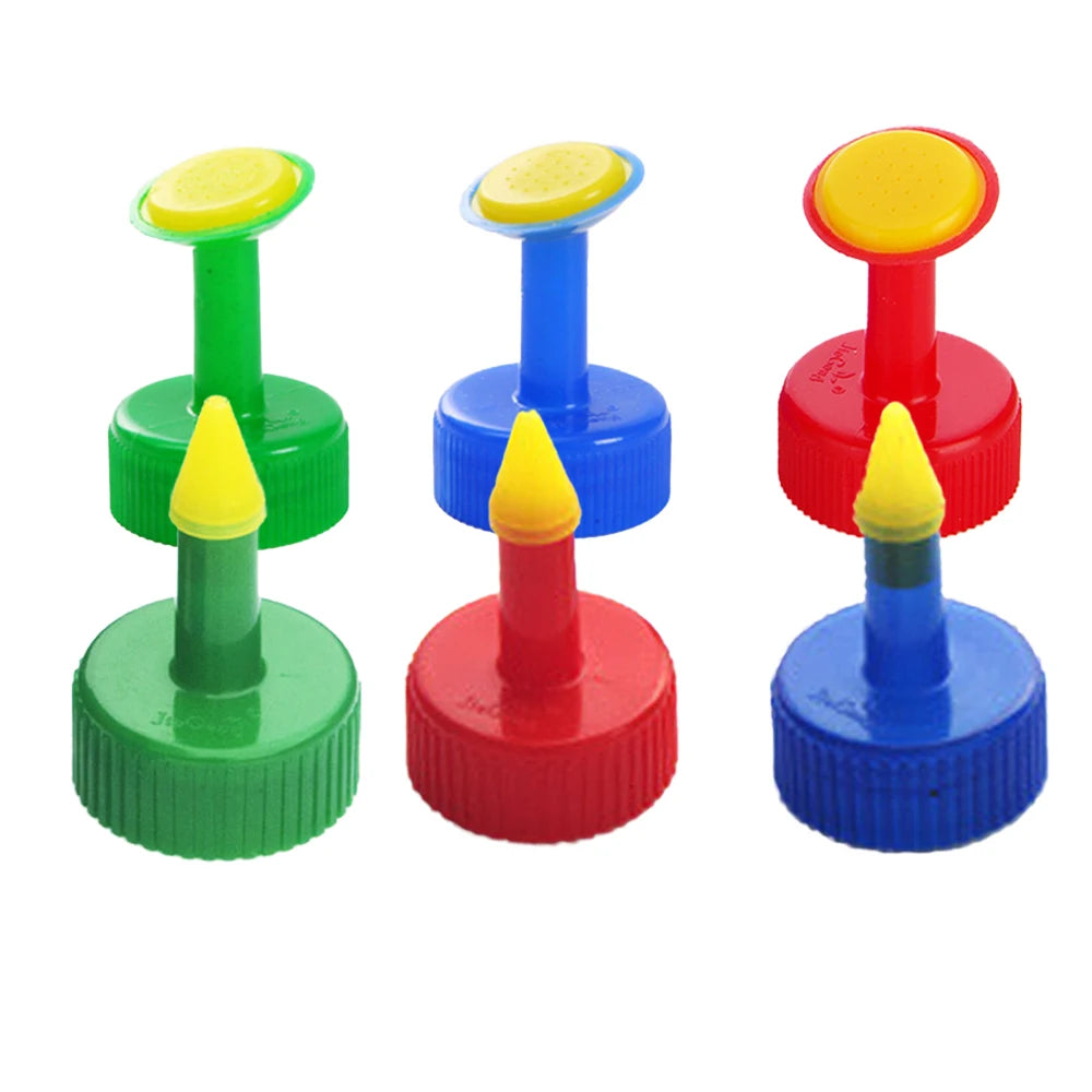 3pcs Garden Plant Watering Sprinkler Bottle Cap Nozzle DIY Mini Irrigation Head Suitable For Indoor And Outdoor Nursery Potted