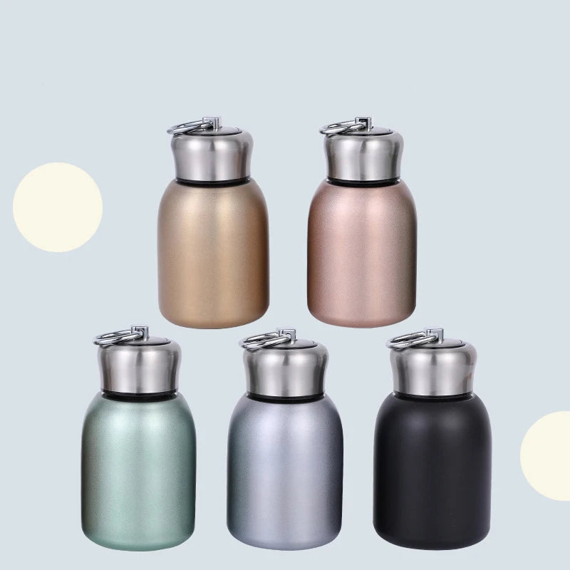 1pc 300ml Insulated Stainless Steel Travel Mug - Keeps Drinks Hot Or Cold for Hours - Perfect for Camping and Travel.