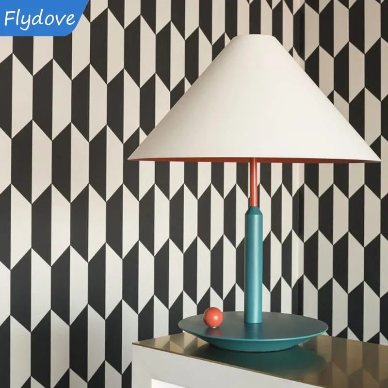 Nordic Scandinavia Table Light Metal Desk Lamp with E27 Led Bulb For Bedroom Study Bedside Hotel Homestay Decoraton