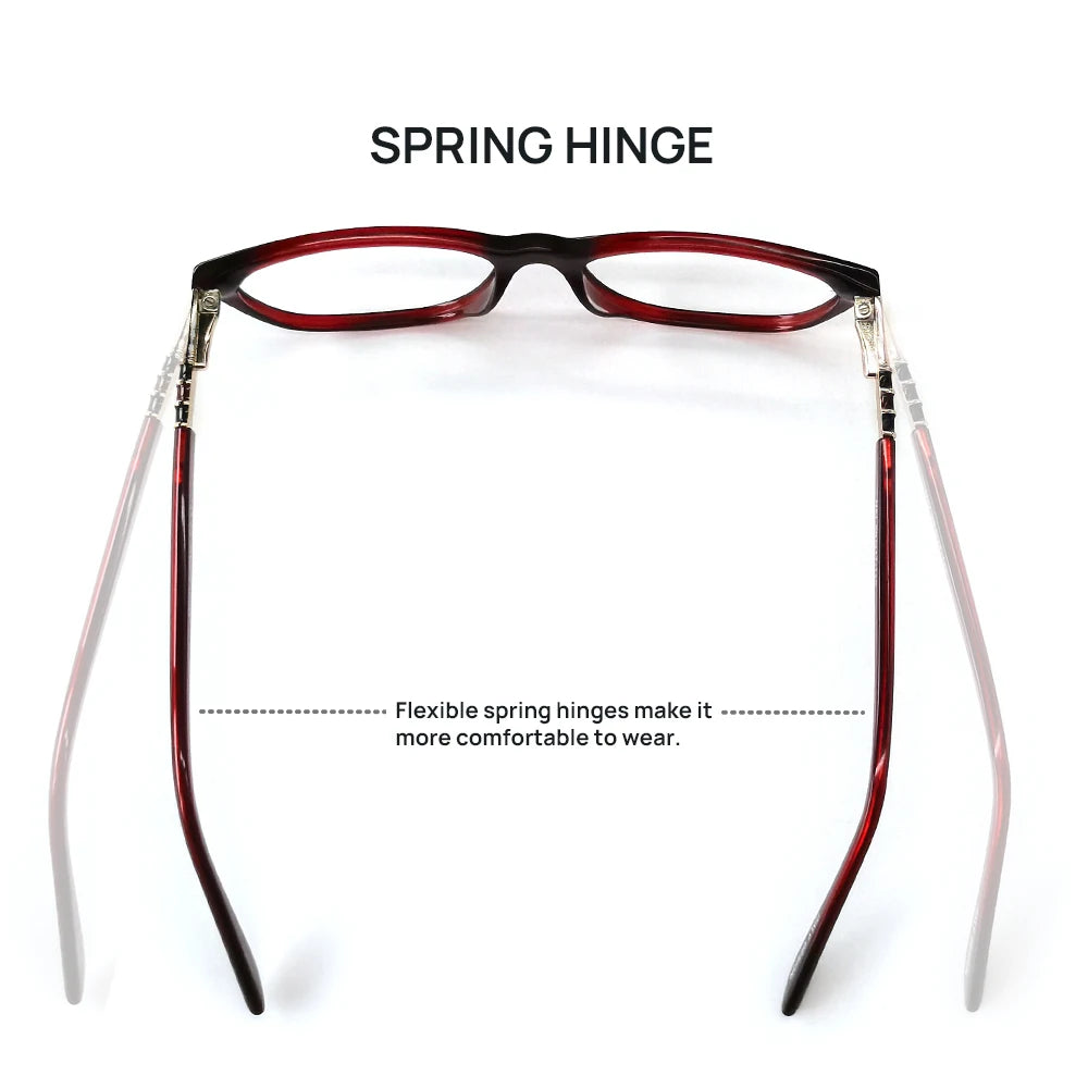 Marco de anteojos recetados Fashion Fashion Miopia Gafas ópticas Pequeños gafas de ojo de acetato de ojo de ojo Gafas de lujo marco Nai