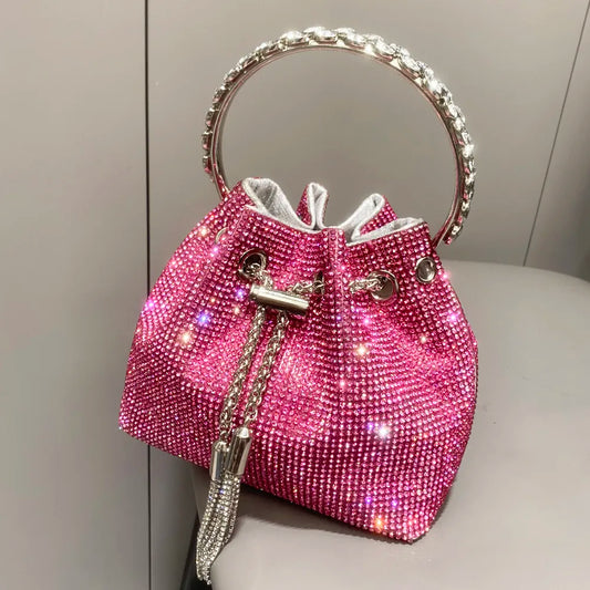 bolsas e bolsas bolsas para mulheres designer de luxo embreagem bolsa de banquete de bolsa de balde de bolsa de cristal bolsas de ombro de cristal