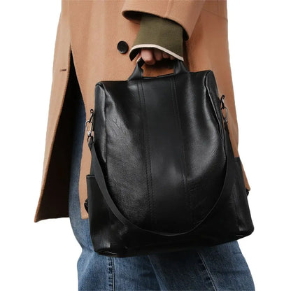 Kvinder anti-tyveri design rygsæk afslappet dagpack udendørs kvindelige rygsæk Kvinder skulder rejse multifunktionsposer