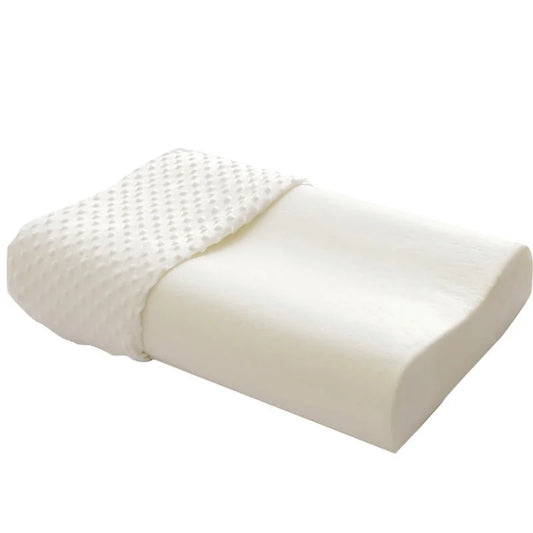1 pc udskiftning ortopædisk pude latex massage puder naturlig latex hukommelse pude sovende hjem forsyninger med pudebetræk