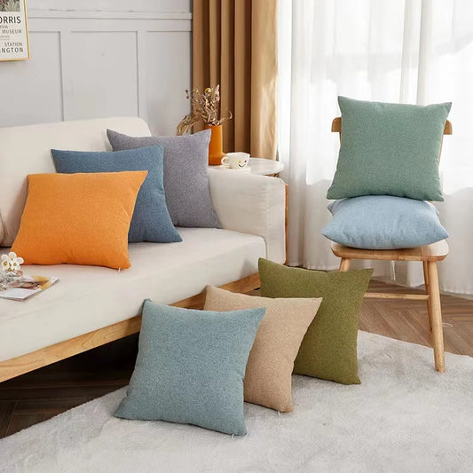 Solid Nordic Style Dekoracja domowa Puszysta miękka salon sofa sofa poduszka na poduszkę Cofusz odpowiedni do biurowej sypialni