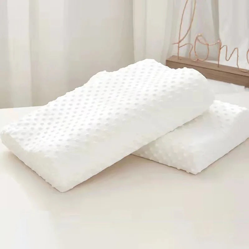 1PC Zamjenski ortopedski jastuk za masažu od lateksa Natural Latex Memoring Pillow Spavanje kućišta s poklopcem jastuka