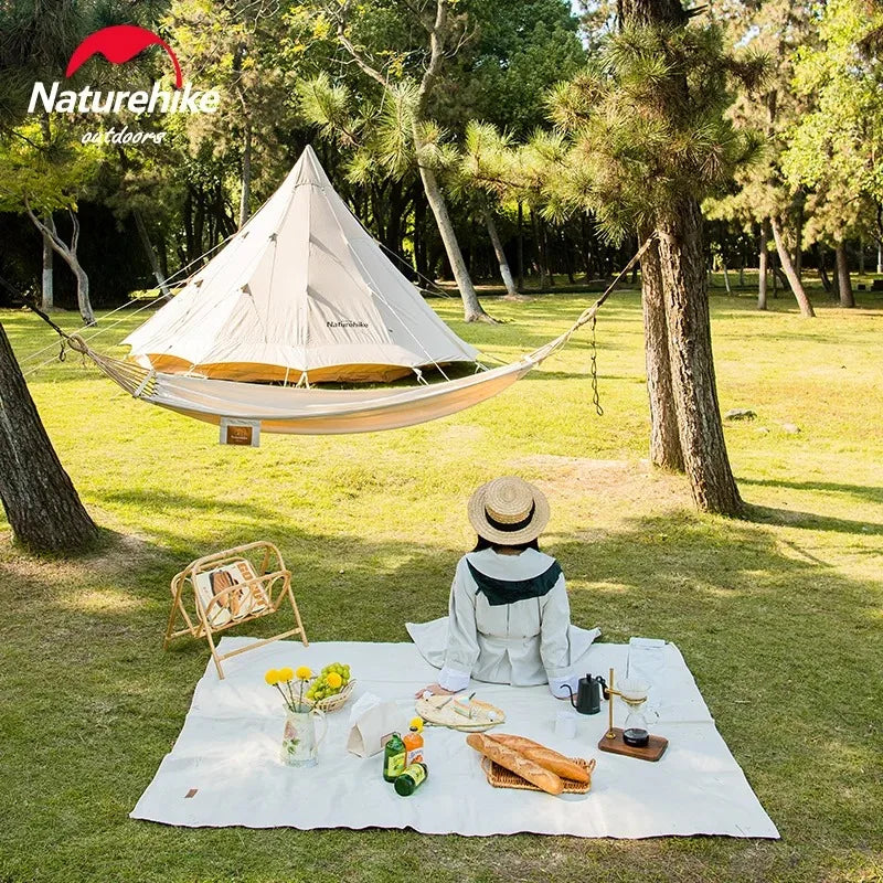 Naturehike Portable Outdoor Canvas Canvas Picnic Bătău Ultra-Light Convenabil Mare Impermeabil de Camping Picnic Mat Britanie