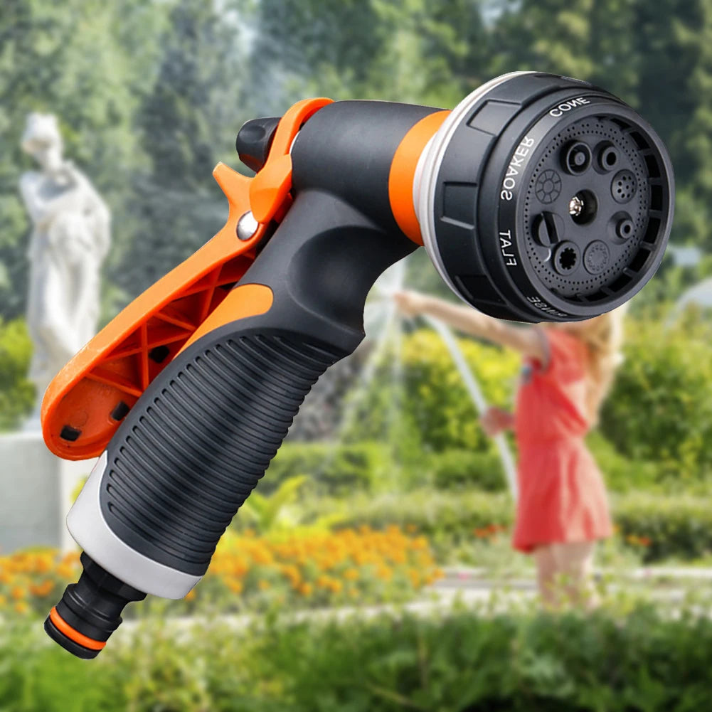Water Gun High-Pressure Water Spray Gun Car Washer Hose Nozzle Garden Watering Sprinkler Sprinkler Cleaning Water Gun