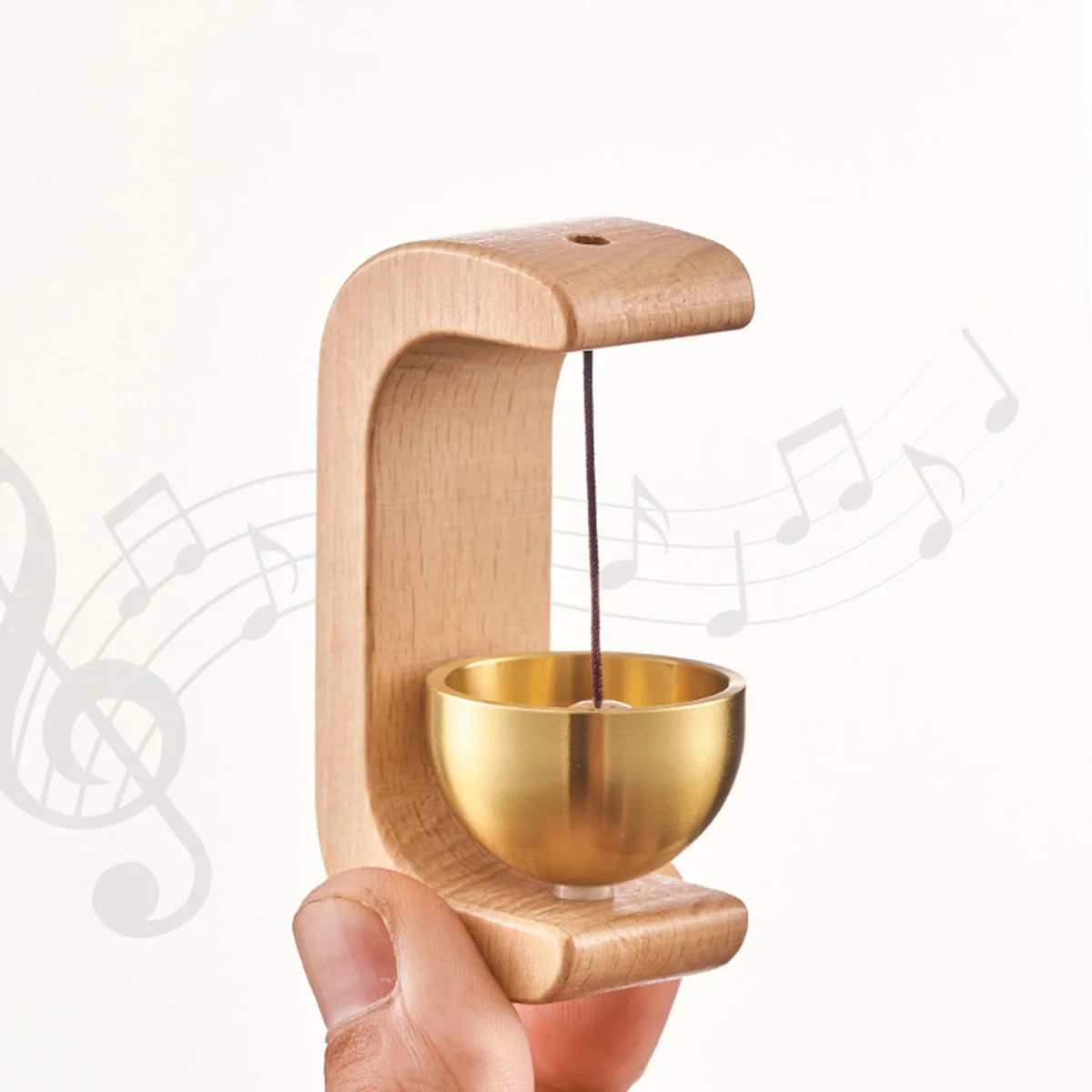 Japanese Wooden Wind Chimes Wireless Doorbell Entrance Door Bell Decorative Wind Bell for Home Opening Hanging Decorations