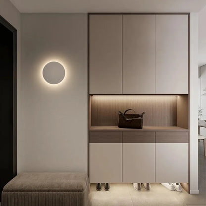 Aluminum Outdoor waterproof wall lamp, courtyard garden, modern and minimalist balcony, living room, bedroom, indoor wall lamp