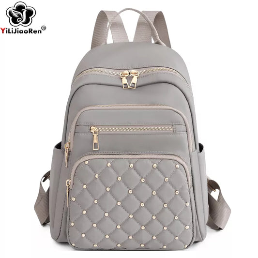 Fashion bagpack női kiváló minőségű nejlon hátizsákok női nagy utazás hátsó csomag nagy iskolai táskák a tizenéves lányok válltáskájához