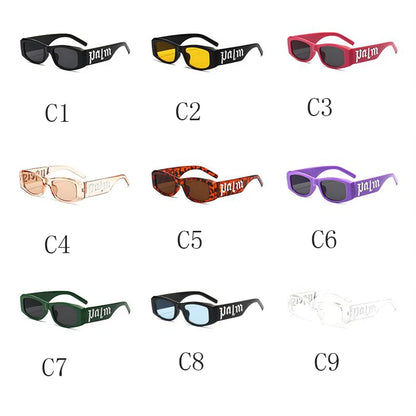 Small telaio retrò occhiali da sole quadrati donne design del marchio di lusso hip hop punk occhiali da sole uomo bar feste oculari uv400 gafas de sol