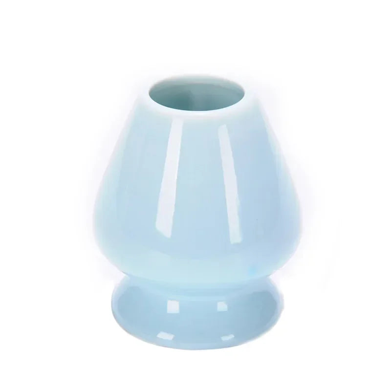 Japanese Ceramic Matcha Green Tea Chasen Holder Stand Bowl Bamboo Whisk Grinder Brushes Tea Tools Holder Tea Accessories Teaware