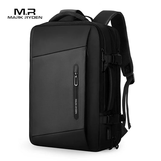 Mochila para laptop de 17 pulgadas mochila expandible para hombres de negocios de negocios aprobados 40L Viaje Mochila