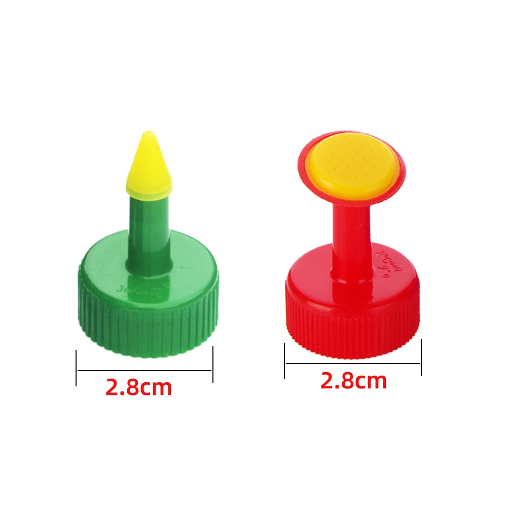 3pcs jardin plante arrosage arrosage de bouteille de bouteille de bouteille de bouteille diy mini tête d'irrigation adaptée à la pépinière intérieure et extérieure en pot