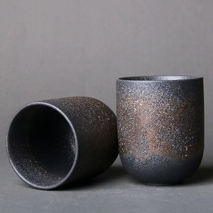 120ml Kiln Change Pottery Wine Mug Water Mugs Porcelain Coffee Cup Tea Cups Drinkware Water Cups