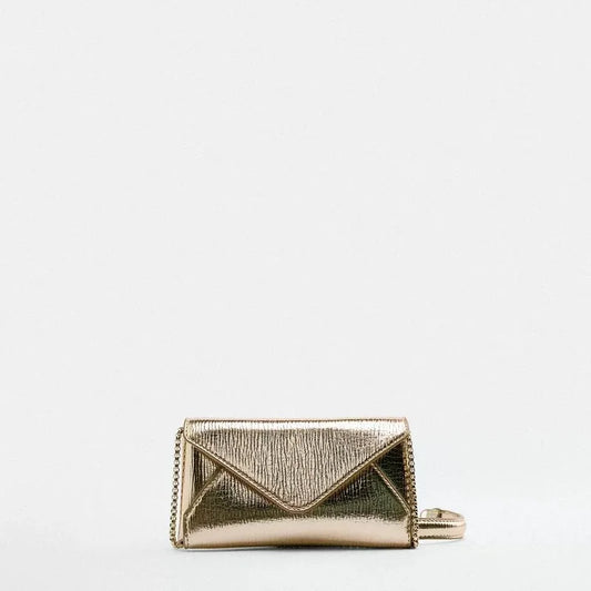 Luxe ontwerp damesavondtas damesdag koppeling envelop handtas dagelijkse koppeling bruiloft feestje goudketen crossbody tas