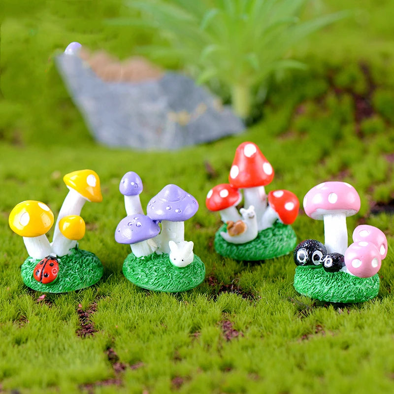DIY Fairy Garden Ascesory Miniature Ornament Socha Figury pro krajinu Dollhouse Home Garden Craft Decorations
