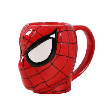 450-500ml Ceramics Mug Marvel Avengers Iron Man The Hulk Super Captain America Batman Magical Woman Hero Mug Milk cup Coffee cup