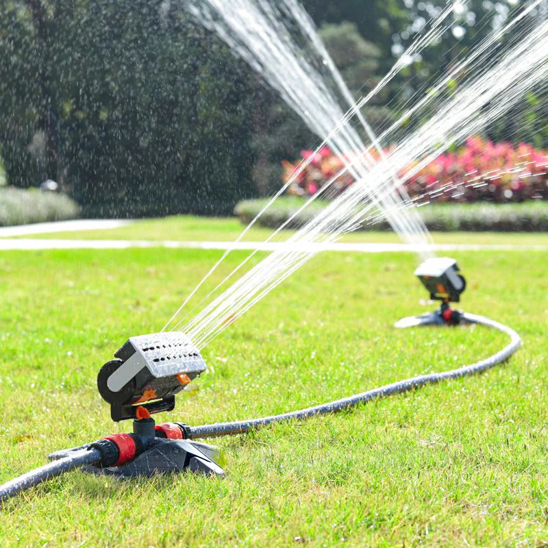 Swing Garden Sprinkler 180 ° Winkel Einstellbarer Rasenpark Bewässerung Wassersprühungspflanztechnik -Zubehör für Outdoor