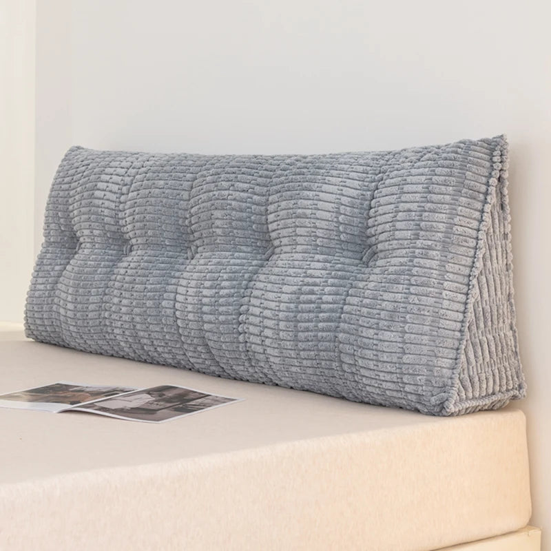 Avtakbar og vaskbar tatami myk bag Bedside Puter Kontor Sofa Back Rest Bed Pute hele sesongen Reading Pillow Home Decor