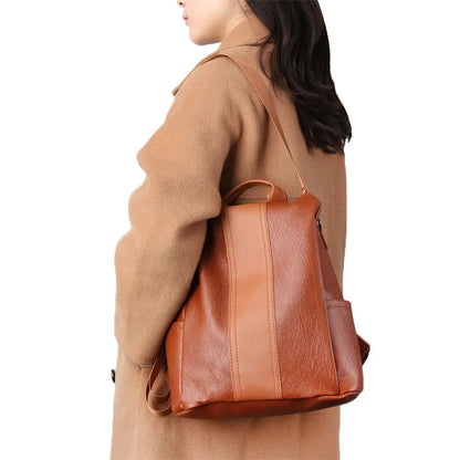 Kvinder anti-tyveri design rygsæk afslappet dagpack udendørs kvindelige rygsæk Kvinder skulder rejse multifunktionsposer
