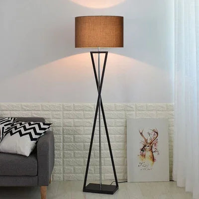 Modern LED Simple Creative Iron Floor Lamp Designer Stand Lamp Home Corner Living Room Bedroom Decor Led Night Standing Lamps