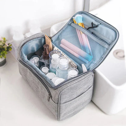 2022 Vízálló horog a nők kozmetikai táskájának utazási szervező férfi sminktáska sminkes fürdőszoba piperecék tasak mosás