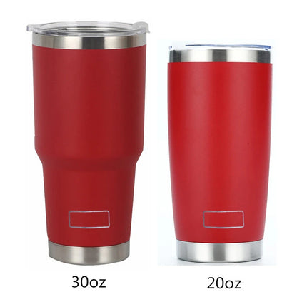 30oz 20oz Stainless Steel Tumblers Vacuum Flasks Yetys Travel Glass Coffee Mug Double Wall Water Thermos Bottle Car Cup