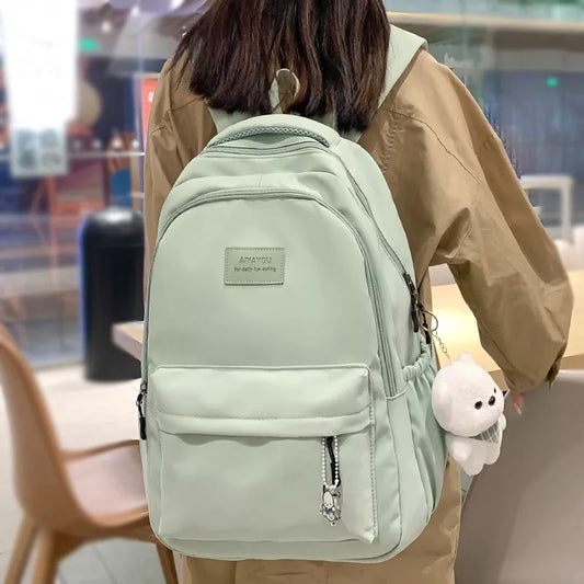 Nova ženska modna dama visoki kapacitet Vodootporni ruksak na fakultetu trendove za žene Laptop Školske torbe Slatka djevojka za putopise cool