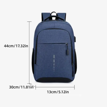 Mens BackPack Large Capacity Simple Fashion Travel Student Computer Bag