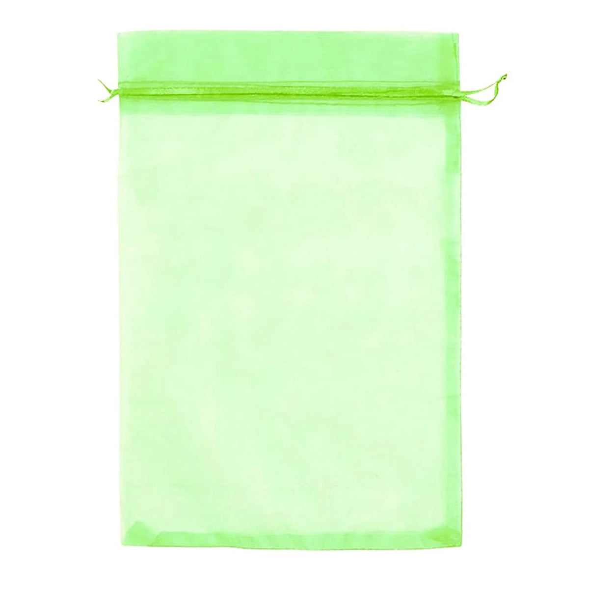 100 Sacs Filet De Protection Pour Fruits - Avec Cordon Vert - Pour Jardin, Anti-Oiseaux Et Insectes