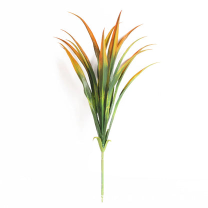 21CM-68CMArtificial Tiger Piran Plants Tropical Plastic Long Leaves Flower Arrangement Material Hotel Office Desktop Home Deco