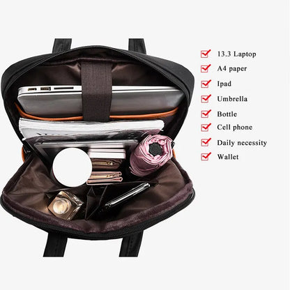 Rilibegan Women Multifunktional Reisetasche Oxford Langkapazität Studentinnen für Studentinnen Rucksack Mode Bag Travel Rucksack