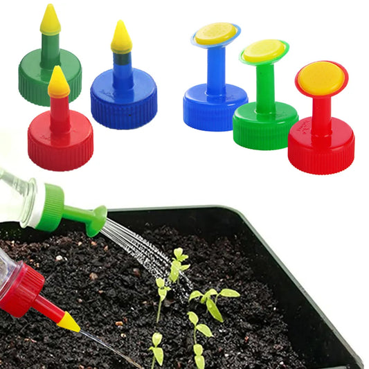 3pcs Garden Plant Watering Sprinkler Bottle Cap Nozzle DIY Mini Irrigation Head Suitable For Indoor And Outdoor Nursery Potted