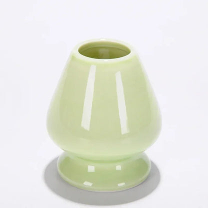 Japanese Ceramic Matcha Green Tea Chasen Holder Stand Bowl Bamboo Whisk Grinder Brushes Tea Tools Holder Tea Accessories Teaware
