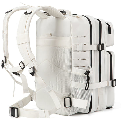 QT & QY 25L/45L Taktischer Rucksack für Männer und Frauen Überleben Sturmpacktasche Kleiner Schulrucksack Hing mit Flaschenhalter