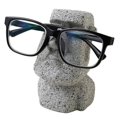 Funny Creative Glasses Holder Decorative Glasse Lenses Stand Office Accessories Figurines Miniatures Room Ornaments Home