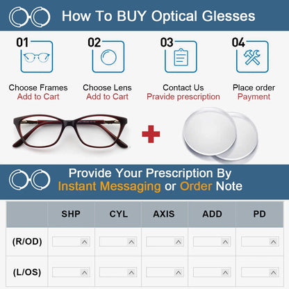 Recetë syze syze kornizë gra të modës miopi gota optike