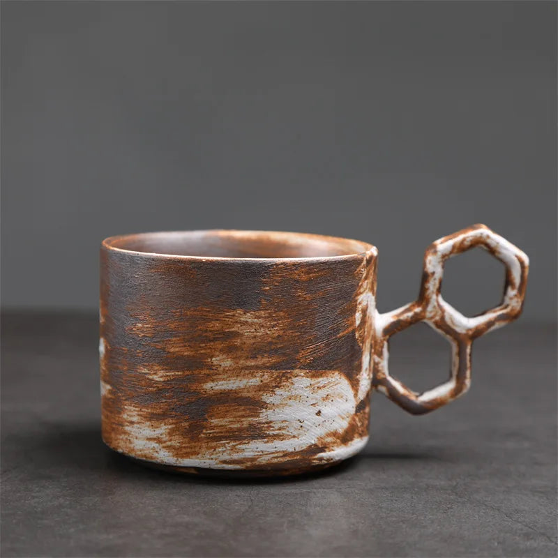 Creative Medieval Ceramic Mug Coffee Mug Ceramic Mug Nordic Afternoon Tea Simple Creativity