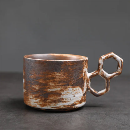 Creative Medieval Ceramic Mug Coffee Mug Ceramic Mug Nordic Afternoon Tea Simple Creativity