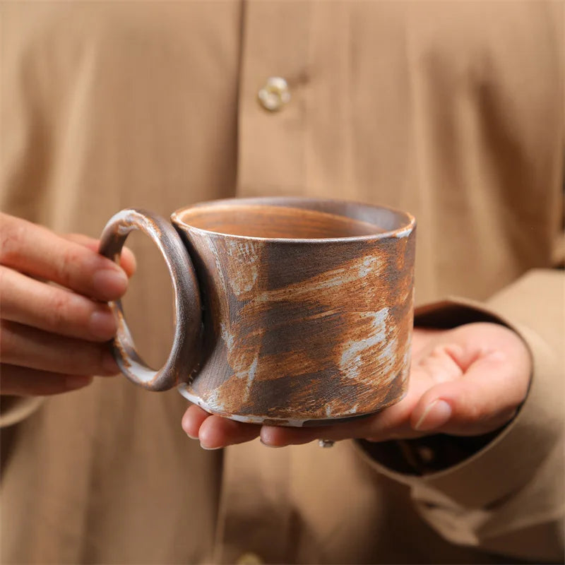 Creative Medieval Ceramic Mug Coffee Mug Ceramic Mug Nordic Afternoon Tea Simple Creativity