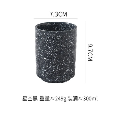 Ceramic Water Cup Creative Japanese Sushi Table Cup Office Water Cup Large Capacity