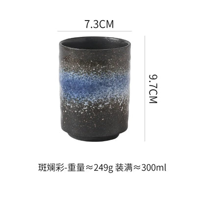 Ceramic Water Cup Creative Japanese Sushi Table Cup Office Water Cup Large Capacity