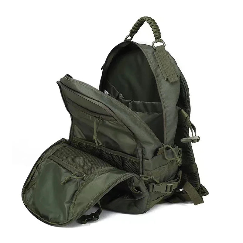 Mænd militær taktisk rygsæk udendørs vandtæt camping jagt trekking sport taske softback stor kapacitet hær molle rucksack