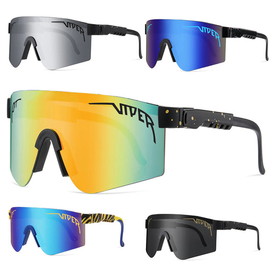 משקפי שמש ספורט גברים סגנון חדש UV400 משקפי ראייה זכריים בור צפע משקפי שמש נשק משקפי משקפי משקפי משקפי נשים אטומים לרוח