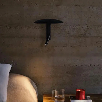 Spanish Designer Dining Room Aisle Corridor Minimalist Creative Mushroom Umbrella Shaped LED Rotating Wall Lamp Home Decor